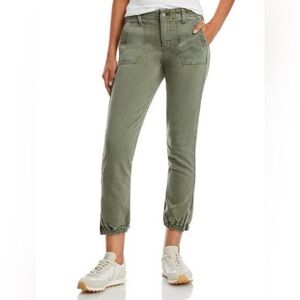 PAIGE Sage Green Ankle Joggers Mayslie